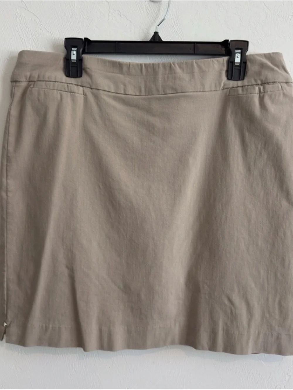 Kim Rogers Millennium Skort Bundle of 4 Sz 16 Tan, Turquoise, Blue & Black Print